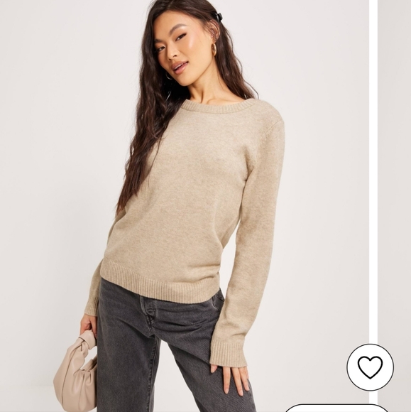 Vila VIRIL O-NECK L/S KNIT TOP - NOOS - Picture 2 of 7